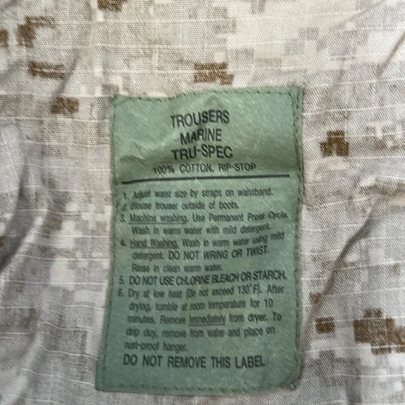 TRU-SPEC Trousers Marine Fits 35-39” Waist Regular (Large) - Picture 7 of 7